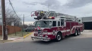 Medic 411 & Truck 411 (spare) Responding to separate medical calls