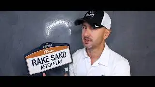 Cobraluminum Golf Course Directional Signage Demo