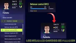 😎🔥LOS MEJORES CAMBIOS DE POSICIÓN EN MODO CARRERA | FIFA 22