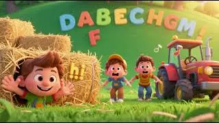 ABC Song &ndash; Tractor&rsquo;s Alphabet Haystack Game | Learn ABCs & Kids Songs