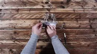 DIY Anleitung Windlicht Hasen im Glas zu Ostern I FrauSchweizer