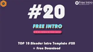 TOP 10 Blender Intro Template #20 - Free Download 2017