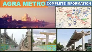 Agra Metro | Metro projects in Taj City Agra, UP | UPMRC | Kanpur Metro | Papa Construction