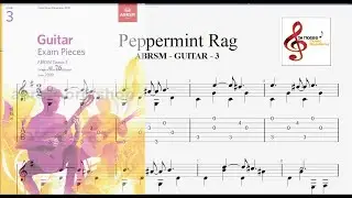 Peppermint Rag - ABRSM - Classical Guitar Grade 3