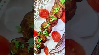 Smoky & Soft Mutton Kabab 🤤 | Restaurant Style at Home#food #youtubeshorts #recipe #foodie