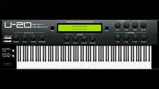 Ultravox - The Voice (Instrumental cover on Roland U-20 VST V1.0)