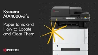 Kyocera MA4000wifx Remove A Paper Jam
