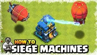 This is how to use Siege Machines in Clash of Clans!