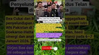 Modus Telan Sabu di Bandara Soetta Terbongkar oleh Bea Cukai dan Polri.#shorts #viral #new