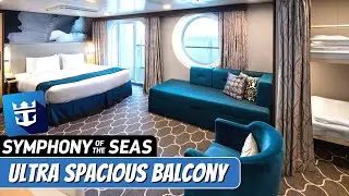 Symphony of the Seas | Ультрапросторный лайнер с большим балконом. Экскурсия и обзор в формате 4K...