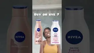 Лосьоны Nivea для светлой и ровной кожи! 🤫 #Шорты