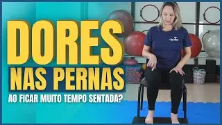 ✅CHEGA DE DORES NAS PERNAS | PILATES EM CASA