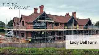 Slim Sliding Doors Installation For New Build Home | Lady Dell Farm