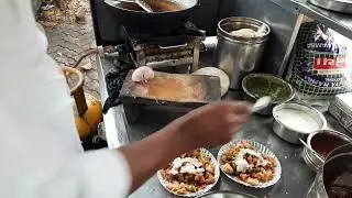 kochi spicy samooza chaat making