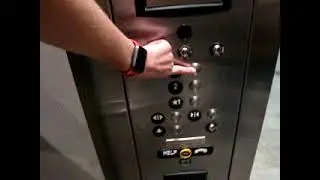 Thyssenkrupp Endura service elevator at Collin college central park campus Health sciences center