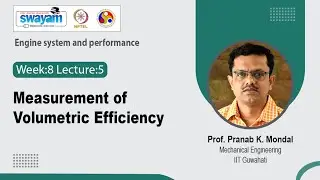 Lec 32: Measurement of volumetric efficiency