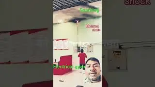 Electric Shock#spark #electrical fault#domestic #trending # #electricalindia
