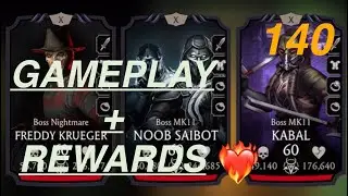 NIGHTMARE TOWER 140 GAMEPLAY + REWARD🤯 | THE ULTIMATE GAMEPLAY❤️&zwj;🔥 | MK MOBILE 2024