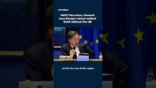 Генеральный секретарь НАТО заявил, что Европа не может защитить себя без США.
