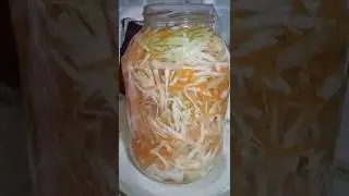 Капуста квшеная с морковью и тмином (1 ноября 2021)