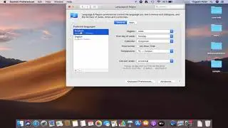 Как изменить язык системы на Mac | Как изменить язык на MacBook