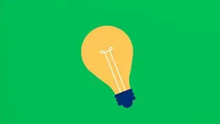 Green Screen Bulb Animation | 4K | Global Kreators