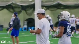 BYU Football - Fall Camp - Fesi Sitake - Mic'd Up