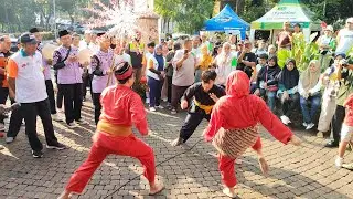 Part 2 || Jawara palang pintu di sawer pak lurah keramat pela #Sanggarbabehboyo