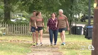 The special Akron Marathon tribute honoring a mom and spectators