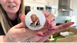 Unbox with me for a funny surprise! Golf at home with this backyard hitting tent! 
