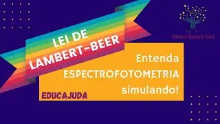 ESPECTROFOTOMETRIA e LEI DE LAMBERT-BEER: Absorb&acirc;ncia X concentra&ccedil;&atilde;o da solu&ccedil;&atilde;o