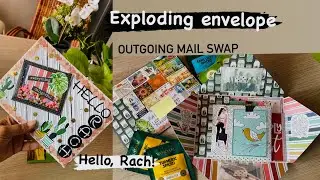 Outgoing mail swap | The Paper Letter Blog | exploding envelope | snail mail ideas | penpal letter