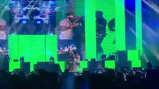 EL ALFA Y DOWBA MONTANA ENVIVO  TAMO EN HOJA PRESENTACI&Oacute;N EN CONCIERTO EN EL OLIMPICO #elalfaeljefe