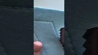 Using Pinking Shears to Prevent Fabric Edges from Fraying Quickly
