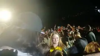 Raquel Rodriguez with Roxanne Perez. Iyo sky entrances. Wwe Live Newcastle. Aug 24th 2025