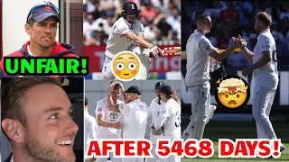 England Won Test Match After 5468 Days in Australia🤯Stuart Broad Emotional After England Win 4th