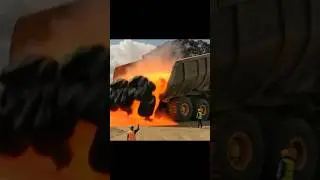 dumping lava #reesl #videos #shorts