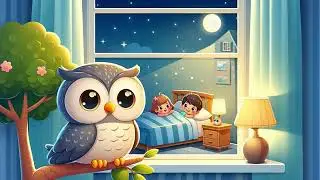 🦉 Hoot Hoot Gudlagubba | Telugu Kids Lullaby Song | Sleepy Owl Story | Soothing Bedtime Song 🌙
