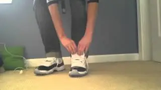 Air Jordan 11 Concord On Feet