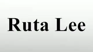 Ruta Lee