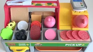 [Toy ASMR] Sandwich Shop Playset ASMR 장난감 샌드위치 만들기 Satisfying with Unboxing