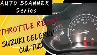 Suzuki Cultus aka Celerio & Wagon R Throttle Reset with Ancel Cheap Scanner