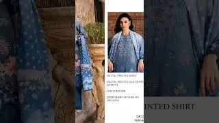 Digital Print and Embroidery 🪡 work with patches outclass soft luxurious lawn dresses #viral