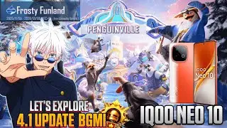BGMI 4.1 UPDATE GAME PLAY II IQOO NEO 10 II 120 FPS GAMING TEST 😱