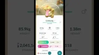SHINY LICKITUNG || EVOLUTION || POK&Eacute;MON GO ||