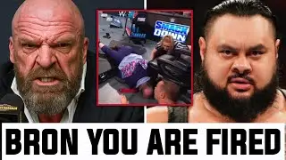SHOCKED!! TRIPLE H JUST FIRED BRONSON REED FOR HIS ATTACK ON BRON BREAKKER
