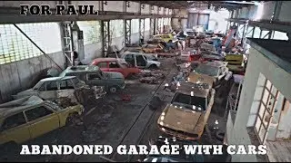 Abandoned Garage With Classic Cars | Urban Exploration | FOR PAUL