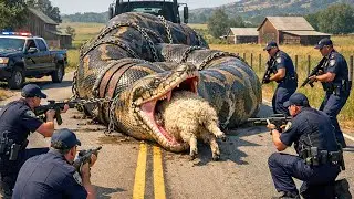 Courageous Rescue Team Battles Giant Predators to Save Innocent Creatures