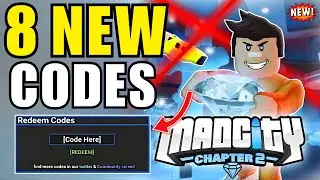 ❄️ОБНОВЛЕННЫЕ КОДЫ В ЯНВАРЕ❄️КОДЫ ДЛЯ MAD CITY CHAPTER 2 ️ЯНВАРЬ 2026 || КОДЫ ДЛЯ MAD CITY CHAPTER 2