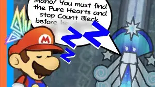 Super Paper Mario makes me sleep